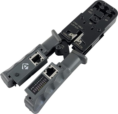 Attēls no Alantec ML Zaciskarka 4P6P8P z testerem sieci LAN (NI055)