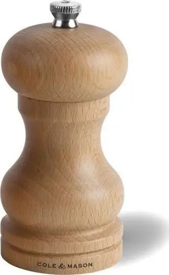 Изображение Mynek do przypraw Cole & Mason Saltkvarn CAPSTAN A4 cole&mason - 12 cm - Bok Trä - Bok