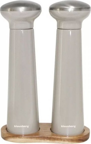 Picture of Mynek do przypraw Klausberg ZESTAW MYNKÓW DO PIEPRZU I SOLI KLAUSBERG KB-7595 AKACJA