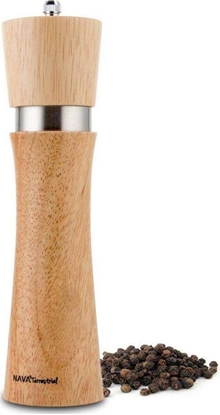 Picture of Mynek do przypraw NAVA Mynek DREWNIANY BAMBUSOWY do mielenia przypraw pieprzu soli 21 cm