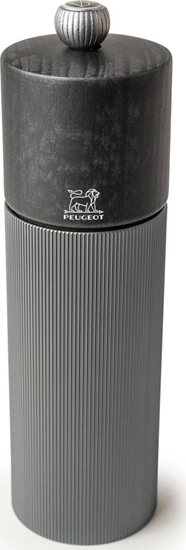 Picture of Peugeot Line wood/aluminium salt mill 18 cm graphite