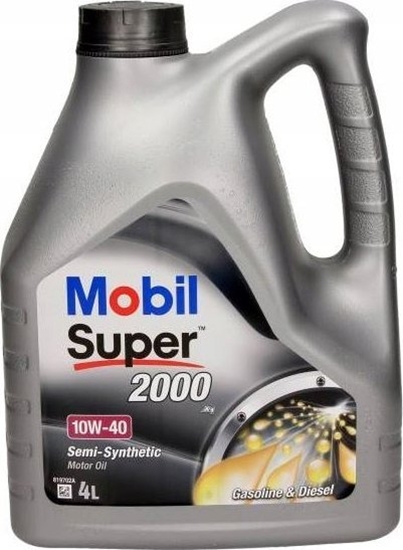 Picture of Mobil Alyva SUPER 2000x1 10W/40 pusiau sintetin varikliams 5 L