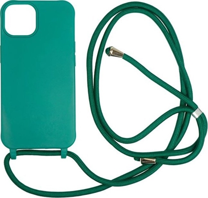 Изображение MOBILE ORIGIN Etui Lanyard Dark green - iPhone 14