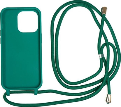 Изображение Mobile Origin Lanyard Case - Etui ze smycz, dark green do iPhone 14 Pro
