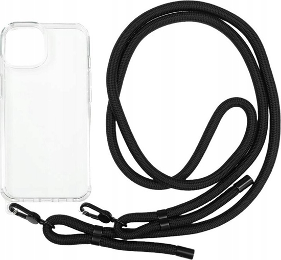 Изображение MOBILE ORIGIN Lanyard Case, clear - iPhone 14