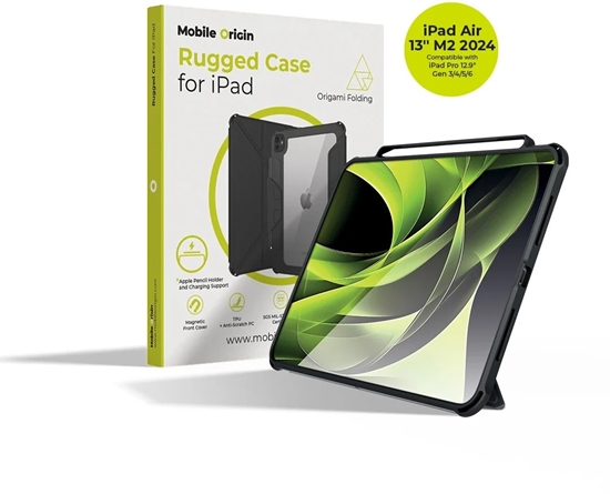 Picture of Mobile Origin Rugged Case, black - iPad Air 11" (M3,2025/M2,2024)