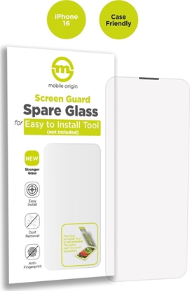 Attēls no Mobile Origin Screen Guard Spare Glass Case Friendly - iPhone 16