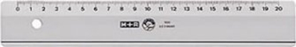 Picture of Möbius+Ruppert M+R Lineal breit 20cm rauchgrau 10 Stück