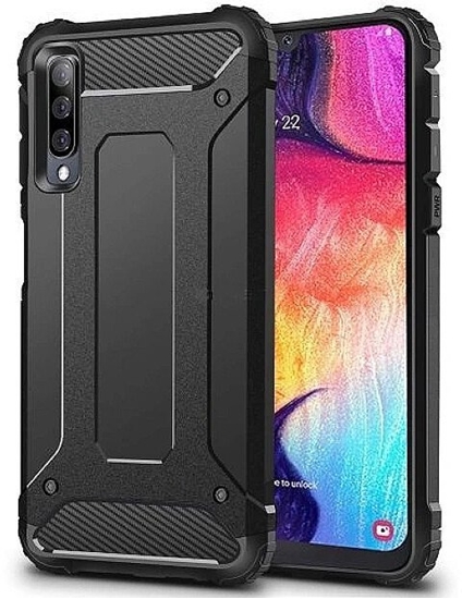 Picture of Mocco Armor Cover with TPU Back Case Huawei P Smart 2020 Black
