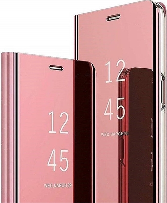 Attēls no Mocco Clear View Cover Case For Samsung Galaxy A42 5G Pink