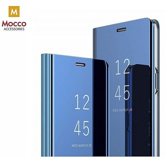 Picture of Mocco Clear View Cover Case For Samsung Galaxy S23 Blue