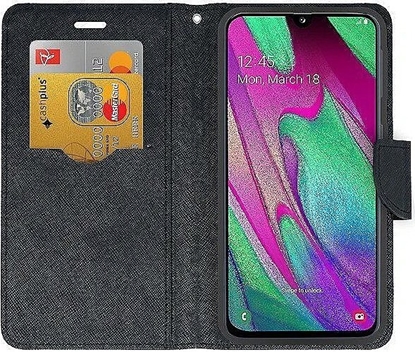 Attēls no Mocco Fancy Book Case For Samsung Galaxy A42 5G Black