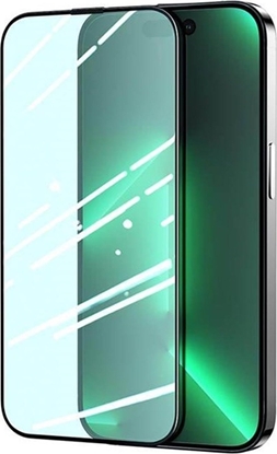 Attēls no Mocco Full Face / Full Glue Tempered Glass Full Coveraged with Frame Apple iPhone 14 Pro Max Black