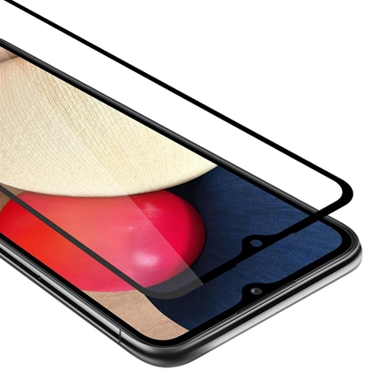 Attēls no Mocco Full Face / Full Glue Tempered Glass Full Coveraged with Frame Samsung Galaxy A03s / A02s Black