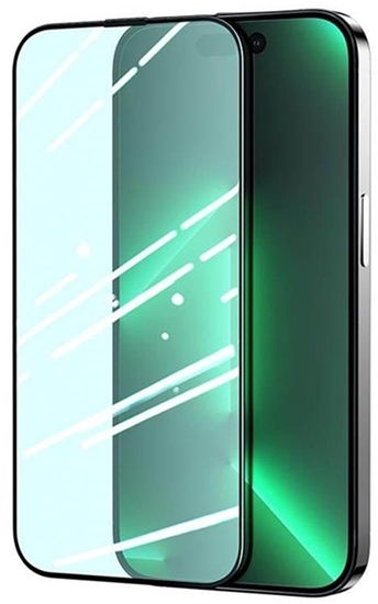 Picture of Mocco Full Glue Signature Edition Tempered Glass Full Coverage with Frame Apple iPhone 14 Pro Max Black