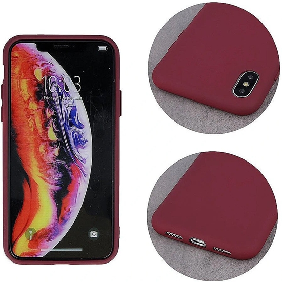 Изображение Mocco Silicone Case for Apple iPhone 12 Pro Max Burgundy