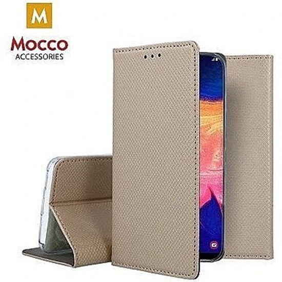 Изображение Mocco Smart Magnet Book Case For Huawei Y5p Gold