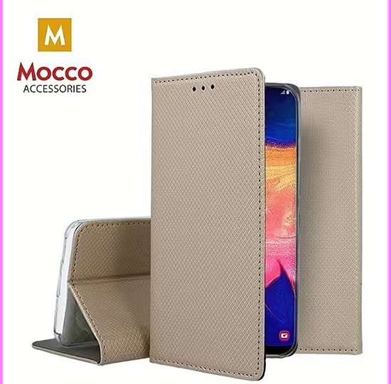 Изображение Mocco Smart Magnet Book Case For Samsung Galaxy M51 Gold