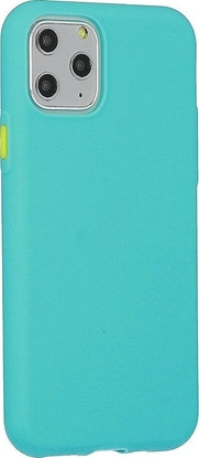 Изображение Mocco Soft Cream Silicone Back Case for Apple iPhone 12 / 12 Pro Green