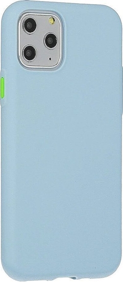 Изображение Mocco Soft Cream Silicone Back Case for Apple iPhone 12 Mini Blue