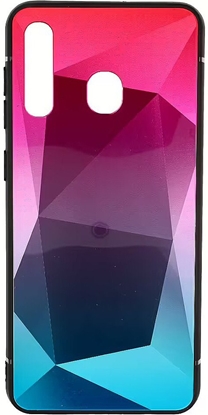 Изображение Mocco Stone Ombre Back Case Silicone Case With gradient Color For Apple iPhone 7 / 8 Pink - Blue