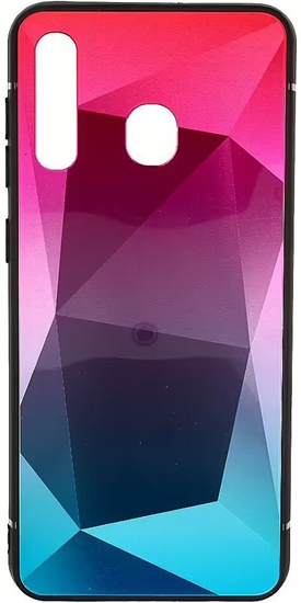 Изображение Mocco Stone Ombre Back Case Silicone Case With gradient Color For Apple iPhone 7 / 8 Pink - Blue