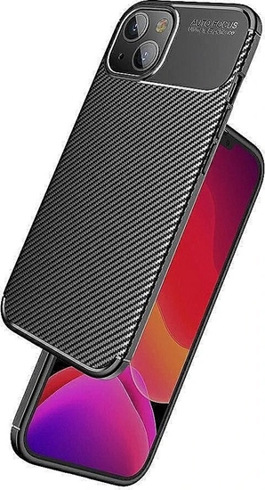 Изображение Mocco Trust Armored Shockproof Carbon Case for Apple iPhone 13 Pro Black