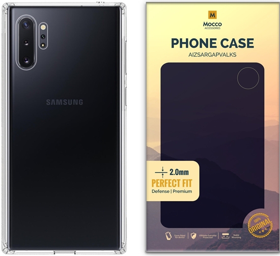 Изображение Mocco Ultra Back Case 0.3 mm Silicone Case Samsung N975 Galaxy Note 10 Plus Transparent
