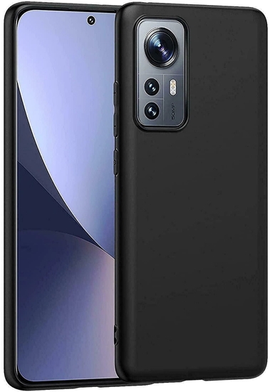 Изображение Mocco Ultra Slim Soft Matte 0.3 mm Silicone Case for Xiaomi 12 5G / 12X 5G Black