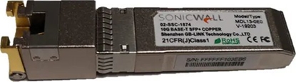 Attēls no Modu SFP SonicWall SonicWall - SFP+-Transceiver-Modul - 10GbE - 10GBase-T - RJ-45