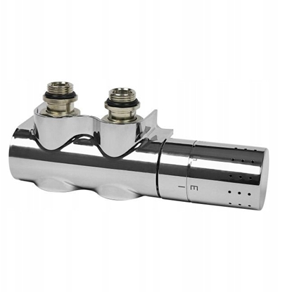 Изображение Modu termostatyczny grzejnikowy 50mm M30x1,5 kol Chrom Flexodesign