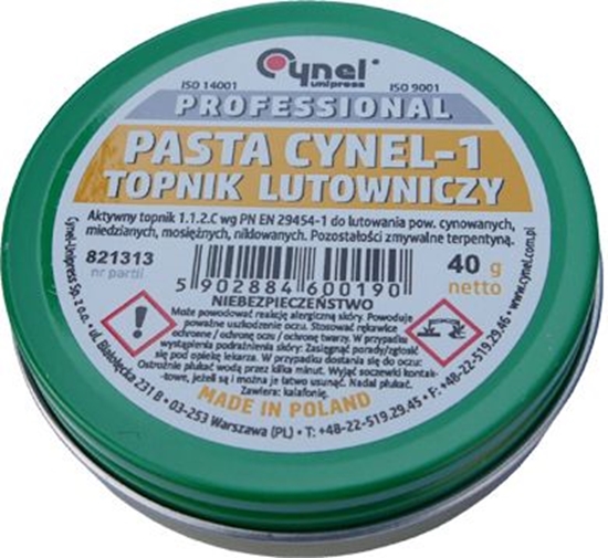 Picture of Mojeledy Pasta-CYNEL-1 40G (LUX07069)