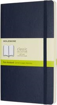 Picture of Moleskine Moleskine Sapphire Blue Large Plain Notebook Soft