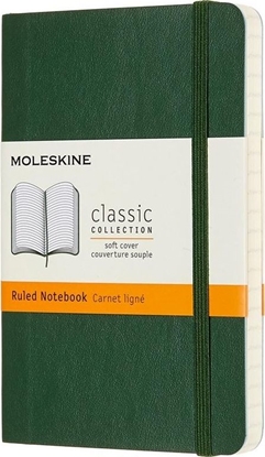 Picture of Moleskine Notes 9x14 linie myrtle zielony