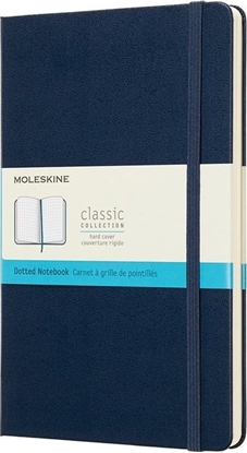 Picture of Moleskine Notes Classic 13x21 tw. kropki szafirowy