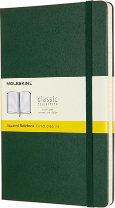 Attēls no Moleskine Notes Classic L 13x21 tw. kratka mirtowa ziele