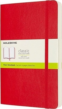 Attēls no Moleskine Notes Classic L 13x21cm gadki czerwony