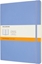 Изображение Moleskine Notes MOLESKINE Classic XL (19x25 cm) w linie, mikka oprawa, hydrangea blue, 192 strony, niebieski