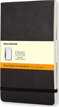 Изображение Moleskine Notes MOLESKINE Reporter P, 9x14cm, w linie, mikka oprawa, czarny