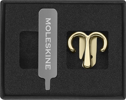 Изображение Moleskine Przypinka MOLESKINE, baran, zota