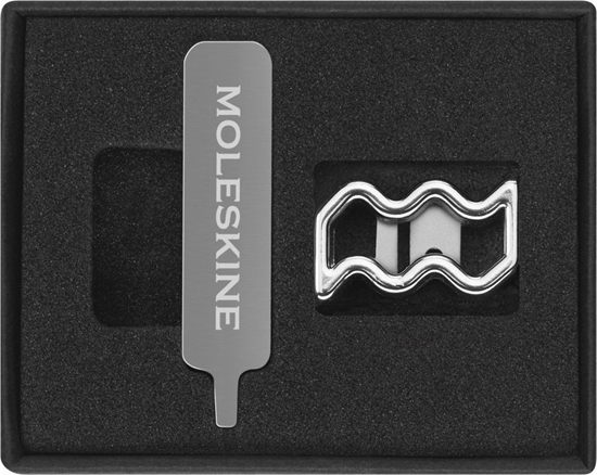 Изображение Moleskine Przypinka MOLESKINE, wodnik, srebrna