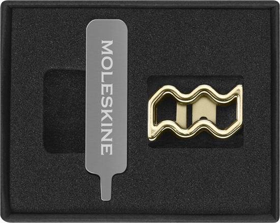 Изображение Moleskine Przypinka MOLESKINE, wodnik, zota