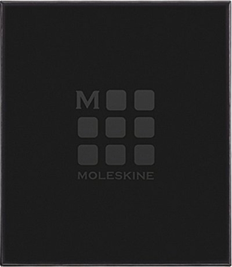 Picture of Moleskine Zestaw KAWECO X MOLESKINE, pióro kulkowe + notes L (13x21cm), w linie, czarny