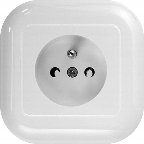 Picture of Montis Gniazdo wtyczkowe pojedyncze z uziemieniem PT-16F MONTIS EXTENSA MT056Z