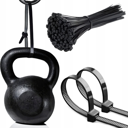 Picture of Montis Opaski zaciskowe Montis czarne 4,8x400mm MT141 /100szt