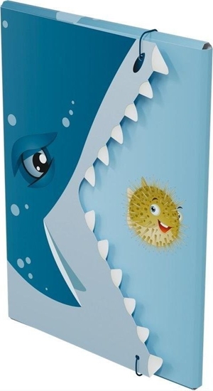 Изображение Monumi Teczka A4 z gumk szczka - Rekin