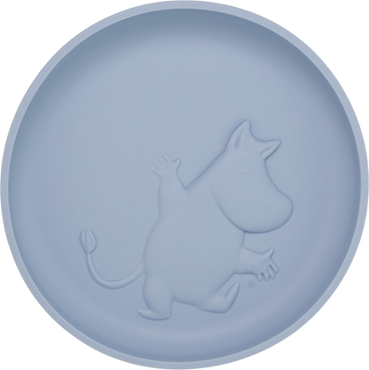 Attēls no Moomin Silicone plate, sky blue
