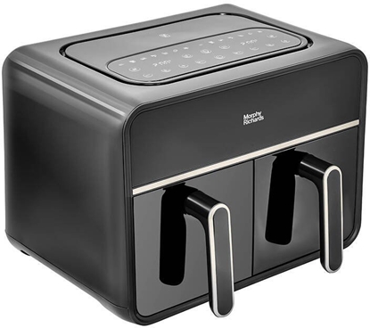 Attēls no Morphy Richards 480020 frytkownica Podwójny 7,2 l 2100 W Frytkownica na gorce powietrze Czarny