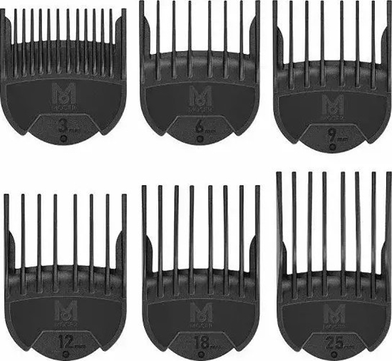 Picture of Moser MOSER 1802-7000 Attachment comb set  6pcs (3/6/9/12/18/25 mm