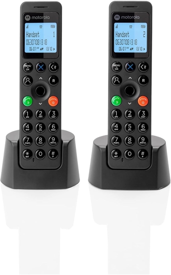 Picture of MOTOROLA DOT202 DUO BLACK - TELEFON DECT